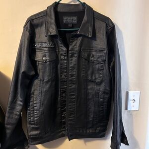 Men’s Wornstar waxed Denim jacket (L)